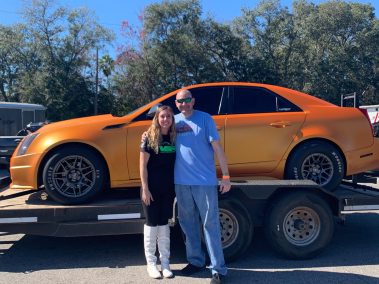 Cadillac Attack 21 at Orlando Speed World Felicia Smith with the 4DRRCKT