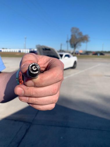 Cadillac Attack 21 at Orlando Speed World burnt plugs will slow you down