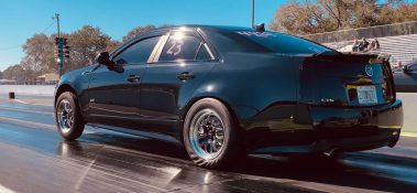 Cadillac Attack 21 at Orlando Speed World tire wrinkle