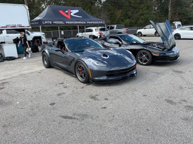 Cadillac Attack 2021 Race at Orlando Speed World Couple Vengeance Racing Corvettes