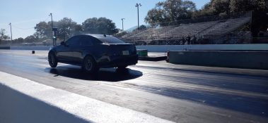 Cadillac Attack 2021 at Orlando Speed World CTS V wheels up