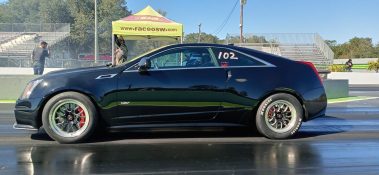 Cadillac Attack 2021 at Orlando Speed World beautiful CTS V coupe