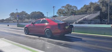 Cadillac Attack 2021 at Orlando Speed World beautiful CTS V with Magnuson 2650