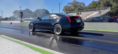 Cadillac Attack 2021 at Orlando Speed World couple CTS V coupes
