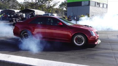 Cadillac Attack 2021 race at Orlando Speed World CTS V with Magnuson 2650