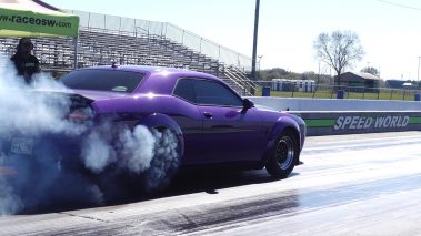 Cadillac Attack 2021 race at Orlando Speed World Dodge Demon