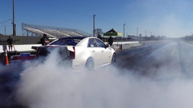 Cadillac Attack 2021 race at Orlando Speed World Jason Brooks CTS V procharged