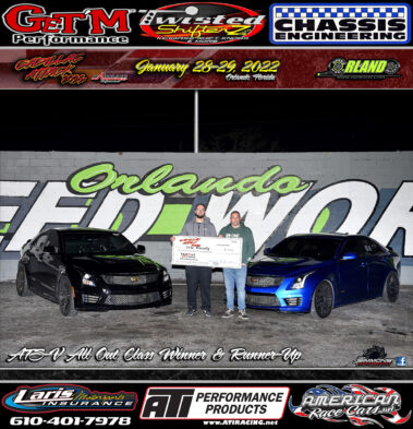 Cadillac Attack 22 Winners Tapout Tuning ATS V All Out Ted Knisley