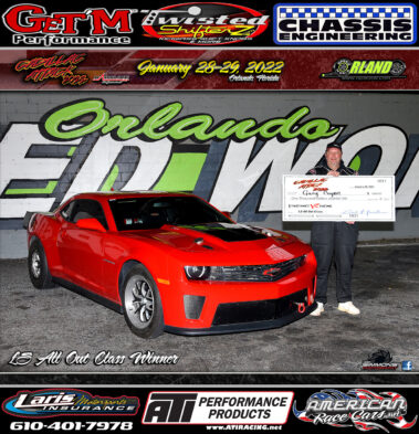 Cadillac Attack 22 Winners Vengeance Racing LS All Out Gary Coyne Camaro ZL1