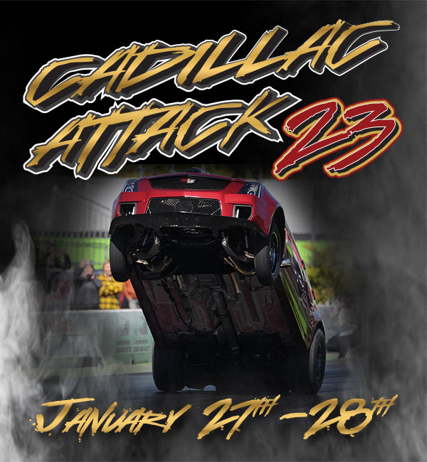 Cadillac Attack Race 2023 January 27-28th Orlando Speed World