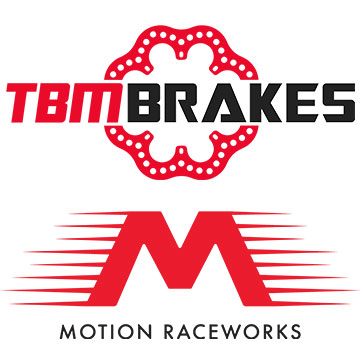 TBM Brakes and Motion Raceworks Cadillac Attack Race Sponsor