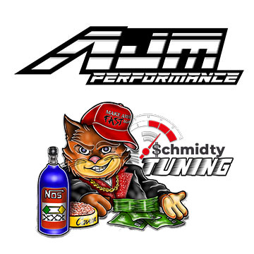 AJM Performance and Schmidty Tuning Cadillac Attack Race Sponsors